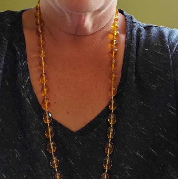 NIB Citrine Necklace, Bracelet & Earring Set - Picture 13 of 13